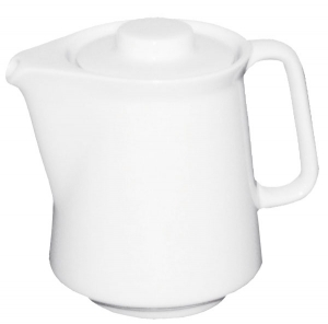 Kaszub Kaffeekännchen 400ml - Porzellan weiß